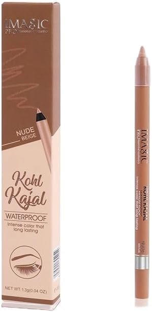 LADY MODEL IMAGIC Nude Beige Kohl Kajal Waterproof 1.3g | Long-Lasting, Smudge-Proof Eyeliner for Bold & Precise Eye Makeup