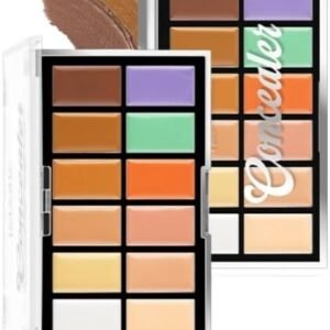 LADY MODEL IMAGIC 12-Color Concealer Palette | Professional Creamy Formula for Contouring, Highlighting & Correcting | Full-Coverage, Blendable Shades