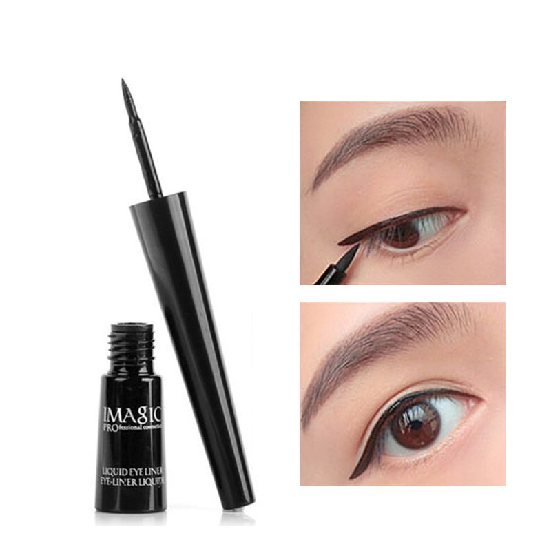 LADY MODEL IMAGIC Waterproof Liquid Eyeliner | Long-Lasting, Smudge-Proof Precision | Intense Black Formula for Bold Eye Looks - Image 3