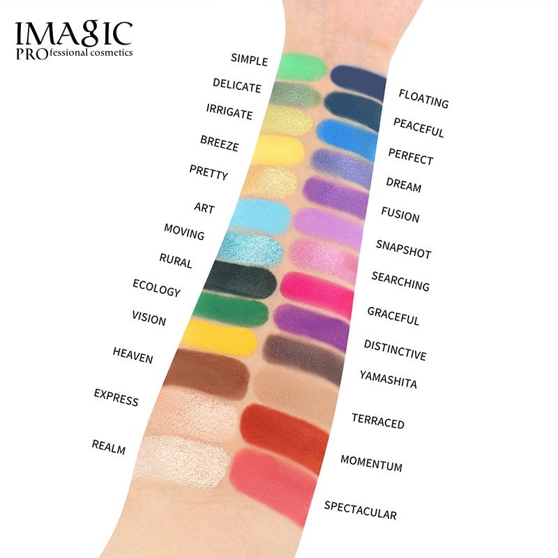 IMAGIC 56-Color All-in-One Makeup Palette | Comprehensive Eyeshadow, Highlighter, Blusher, Contour Kit | Professional Pigmented Colors for Every Look - Image 7